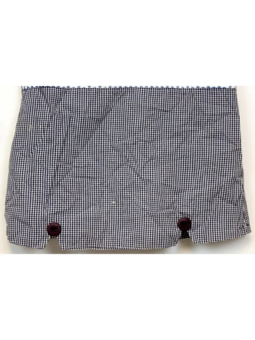 Sweet Angela 2pc Outfit sz 5Y Blue Gingham Shirt Shorts Spring Summer Flower